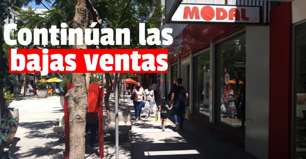 Los comerciantes sanjuaninos sufrieron una caída en las ventas del 21% durante enero