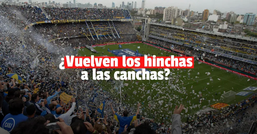 La AFA prepara un protocolo para que los hinchas vuelvan a las canchas