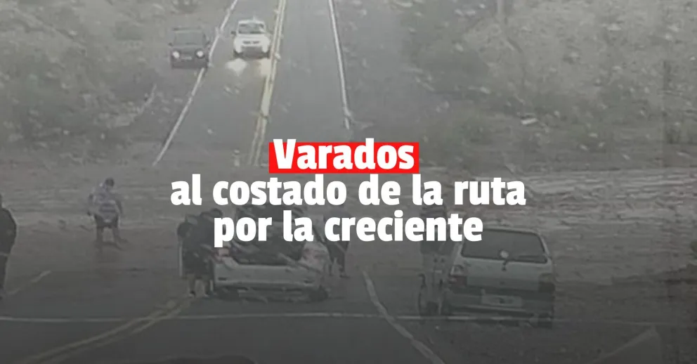 La creciente dejó intransitable la Ruta 141
