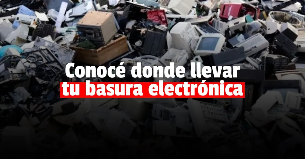 Comenzará nuevamente la campaña de reciclaje de basura electrónica
