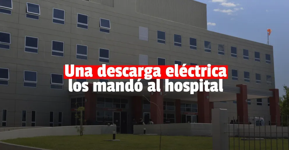 Otra vez dos operarios debieron ser hospitalizados tras recibir una descarga eléctrica