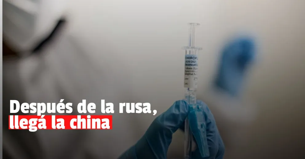 El gobierno nacional también comprará la vacuna china