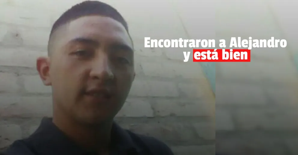 Encontraron al joven que había desaparecido en Chimbas