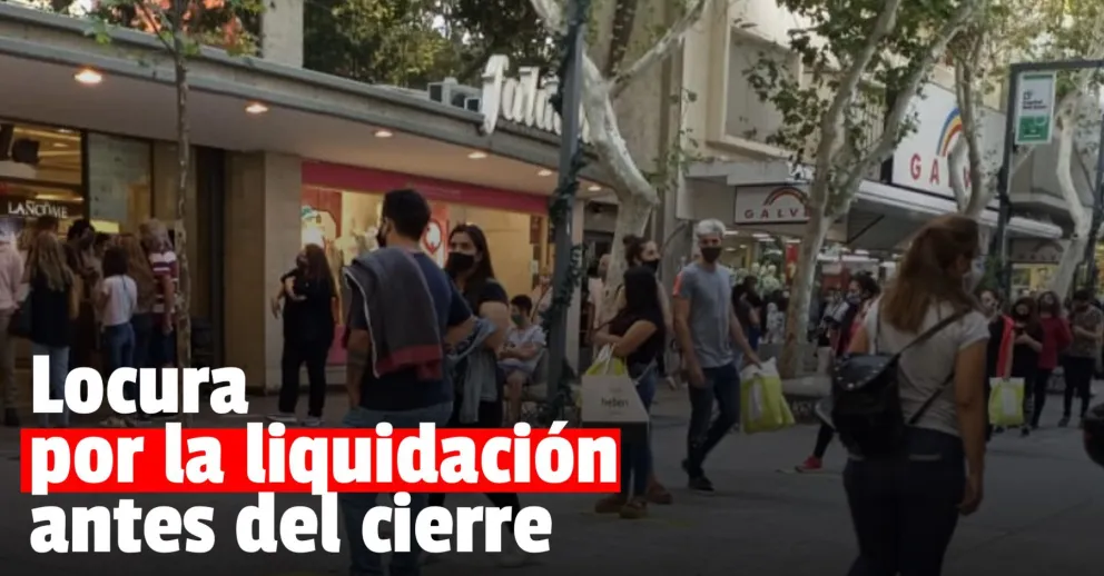 Horas antes de la apertura ya había fila para entrar a Falabella
