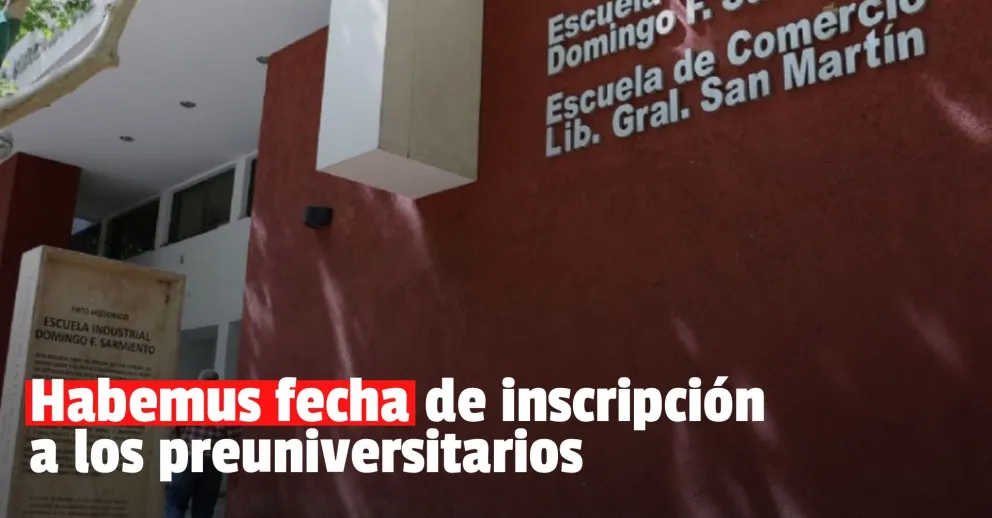 Definieron la fecha de inscripción para el ingreso a los colegios preuniversitarios