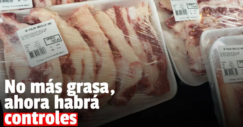 Tras las quejas por el exceso de grasa, el Gobierno controlará los cortes de carne