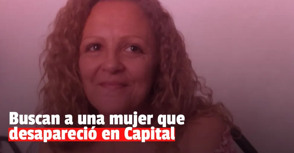 Buscan a una mujer que desapareció en Capital