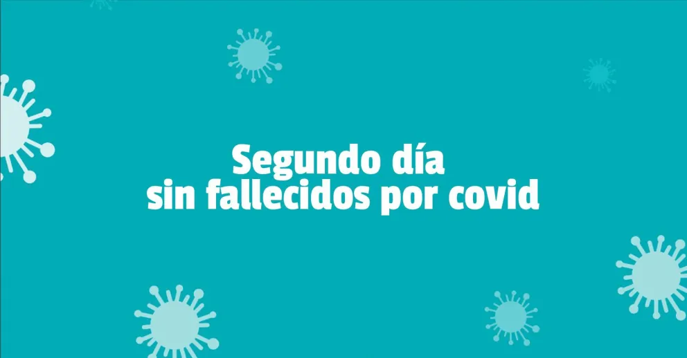 Segundo día consecutivo sin fallecidos por covid