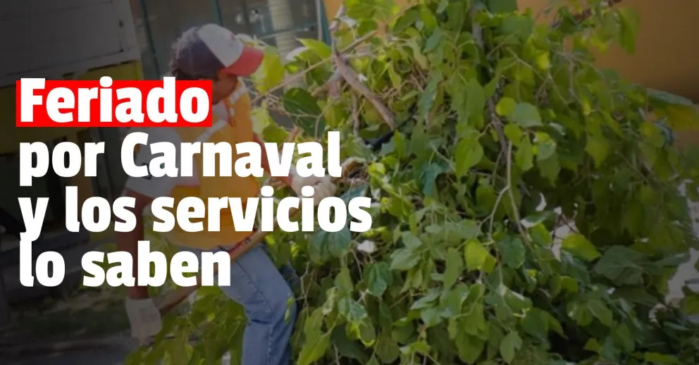 Así funcionarán los servicios durante Carnaval