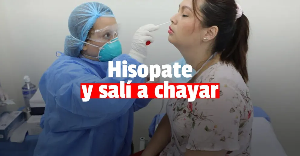 Así funcionarán los centros de hisopados durante los feriados de Carnaval