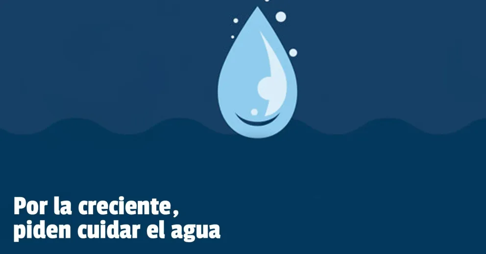 Por la lluvia, OSSE solicitó a la población el uso responsable del agua potable