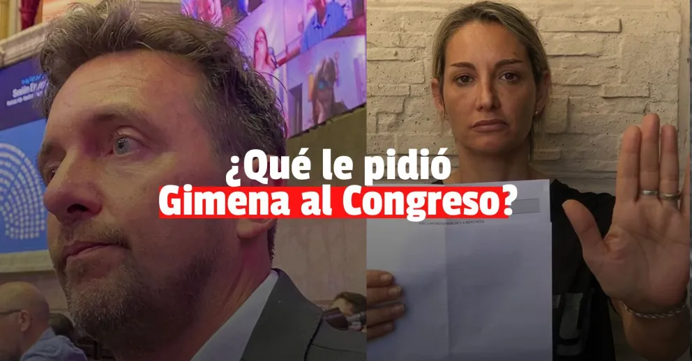 Gimena Martinazzo le pidió a Diputados que inhabiliten a Cáceres en el Congreso