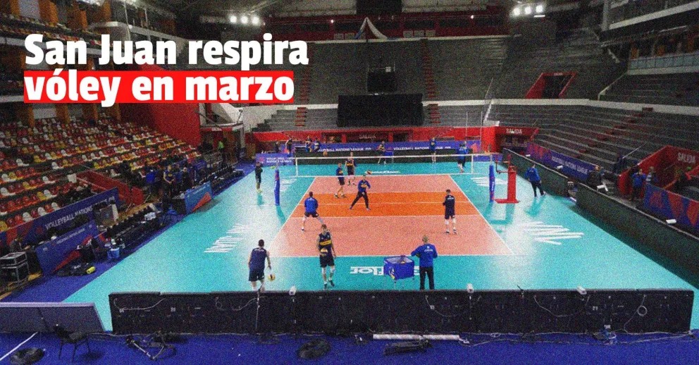Vóley: San Juan será sede de cuartos y de semifinales