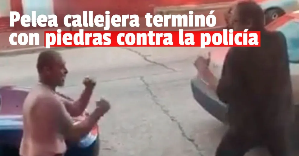 Una gresca en Rawson terminó con dos detenidos