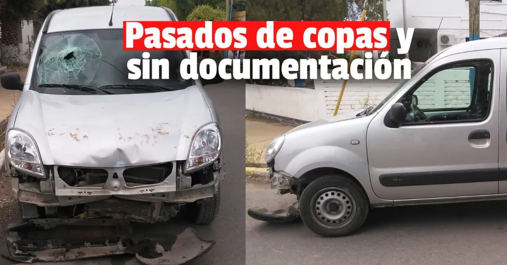 Estaban alcoholizados, chocaron, se dieron a la fuga y fueron detenidos