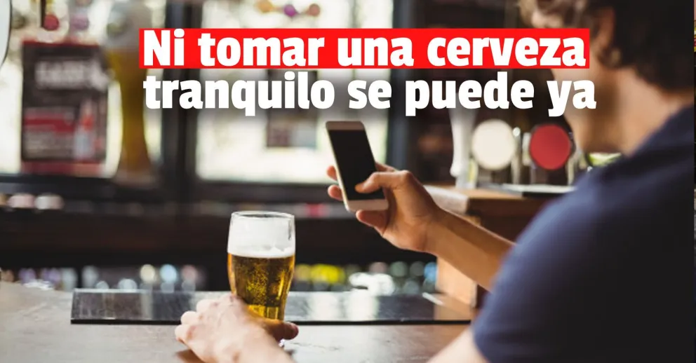Robaron un celular en un bar y los detuvieron