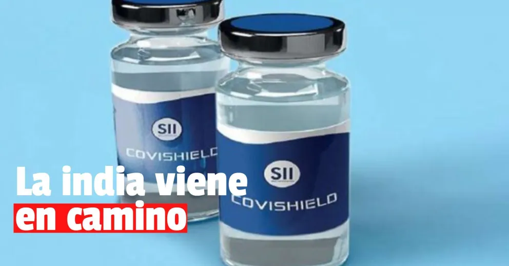 Las 580 mil dosis de la vacuna Covishield ya están rumbo a la Argentina