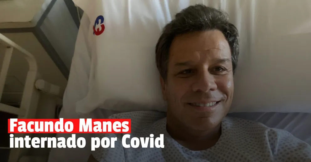El neurocientífico Facundo Manes tiene coronavirus y está internado con neumonía