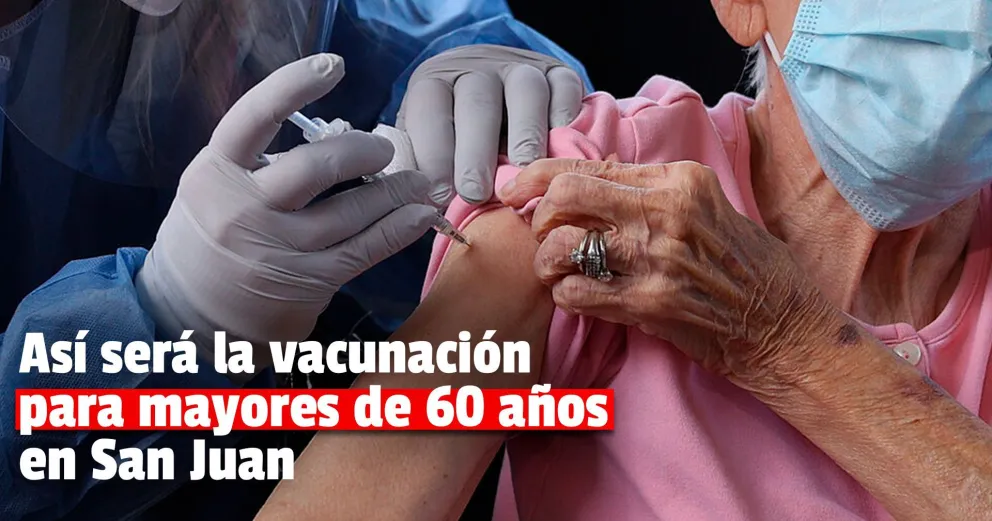 Vacunarán a los adultos mayores que se encuentran en residencias geriátricas