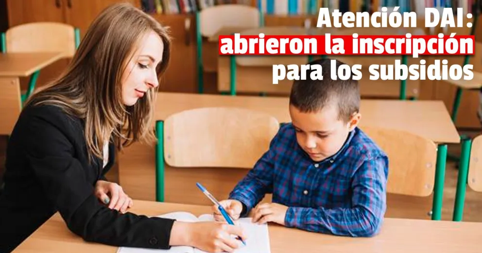 Habilitaron la inscripción para subsidios de Docentes Auxiliares Integradores