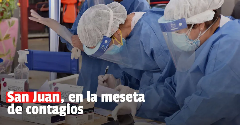 Advierten un amesetamiento en la curva de contagios por Covid