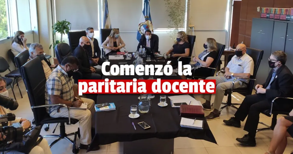 Iniciaron las negociaciones por la recomposición salarial entre el gobierno y los gremios docentes