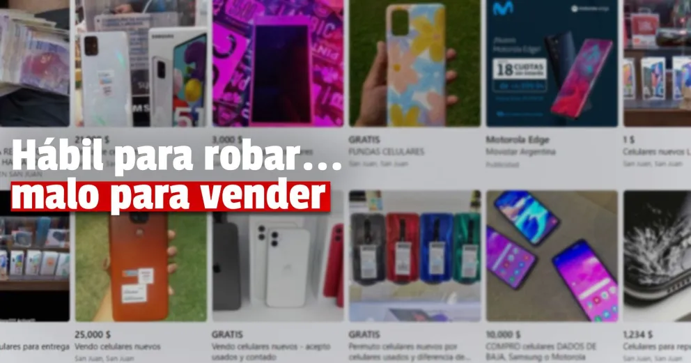 Robó un celular, lo publicó en Facebook y se delató solo