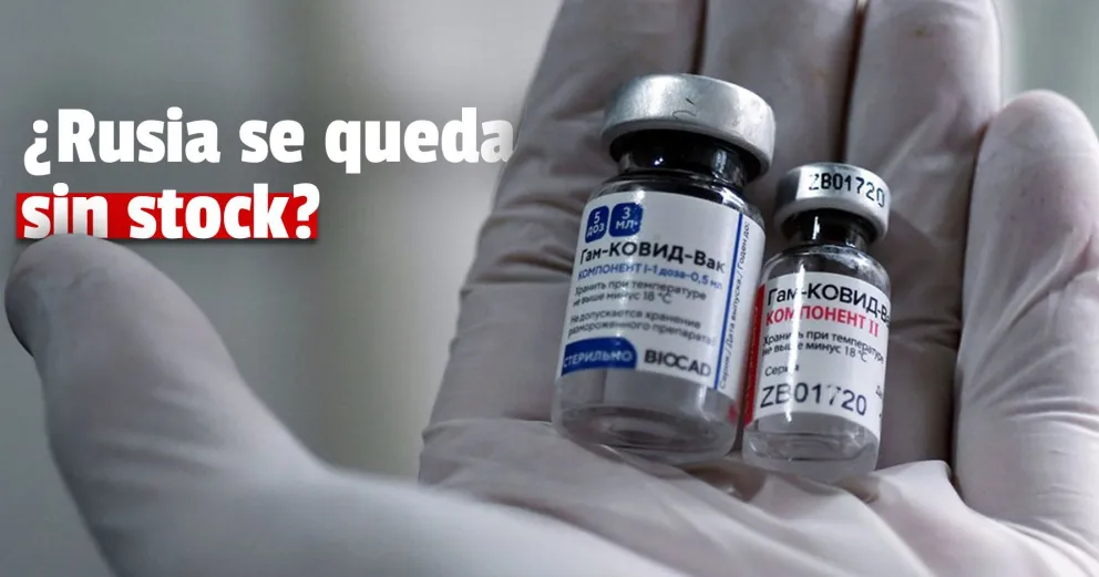 Rusia admitió que no puede satisfacer la demanda de vacunas para todo el mundo