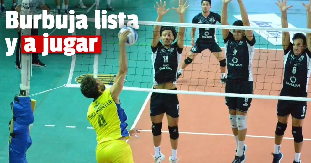 Liga Argentina de Vóley: Los equipos sanjuaninos vuelven al ruedo en la segunda burbuja