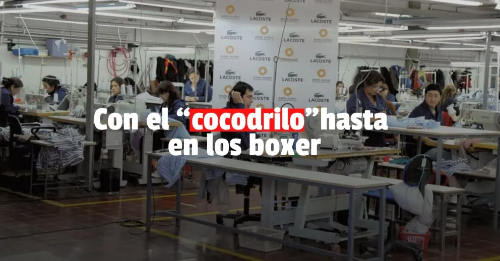 La fábrica de Lacoste comienza a producir ropa interior en San Juan