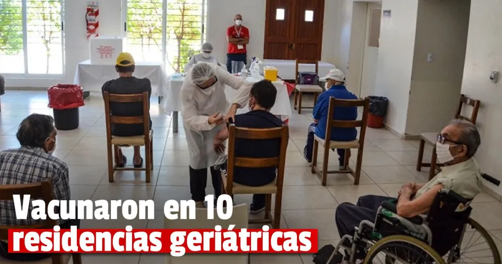 Ya vacunaron a 256 adultos mayores en la provincia