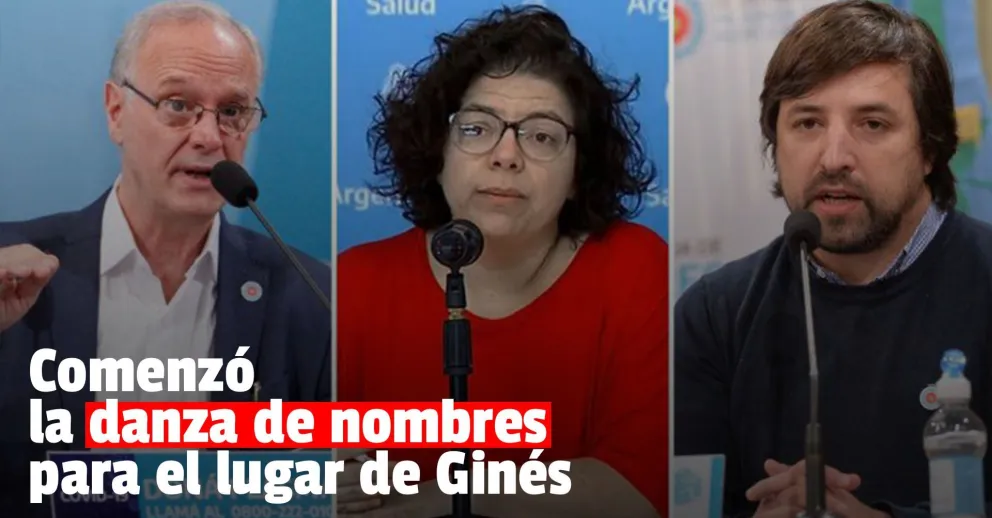 Cuáles son los nombres que circulan como posibles reemplazos de Ginés González García
