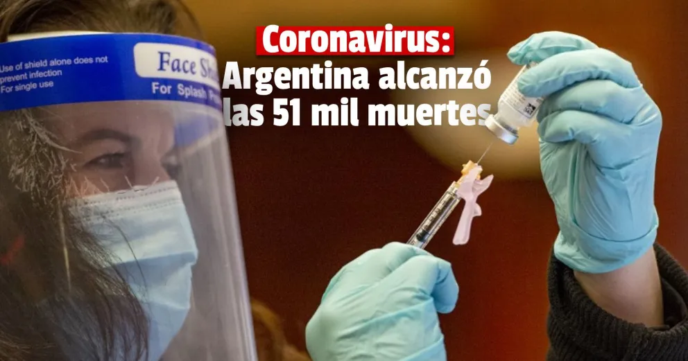 Coronavirus en Argentina: El número de fallecidos llegó a los 51.000