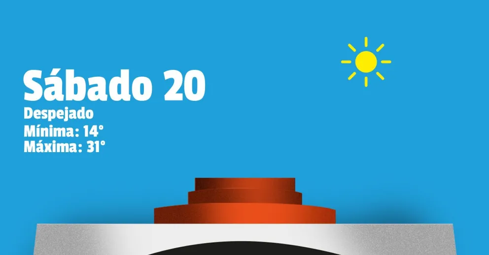 Sábado con temperaturas más que agradables