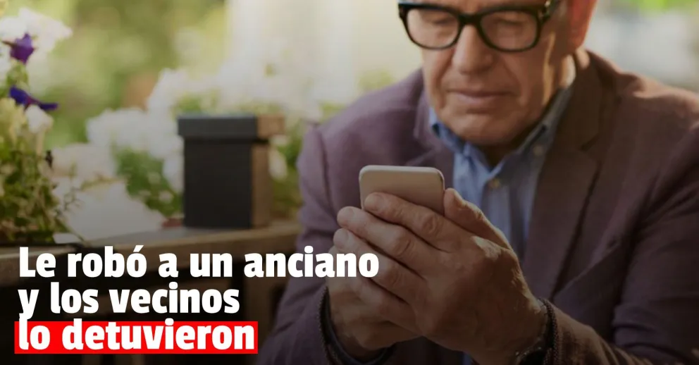 Un hombre fue víctima de un robo y entre los vecinos detuvieron a uno de los delincuentes