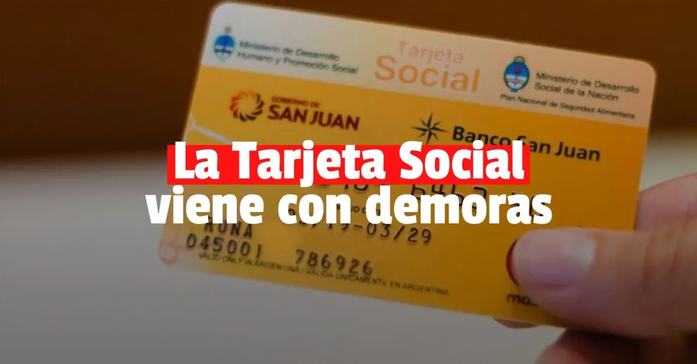 Los beneficiarios de la Tarjeta Social deberán esperar para cobrar