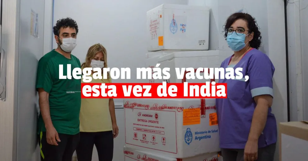 San Juan ya cuenta con 9000 dosis de la vacuna Óxford-AstraZeneca