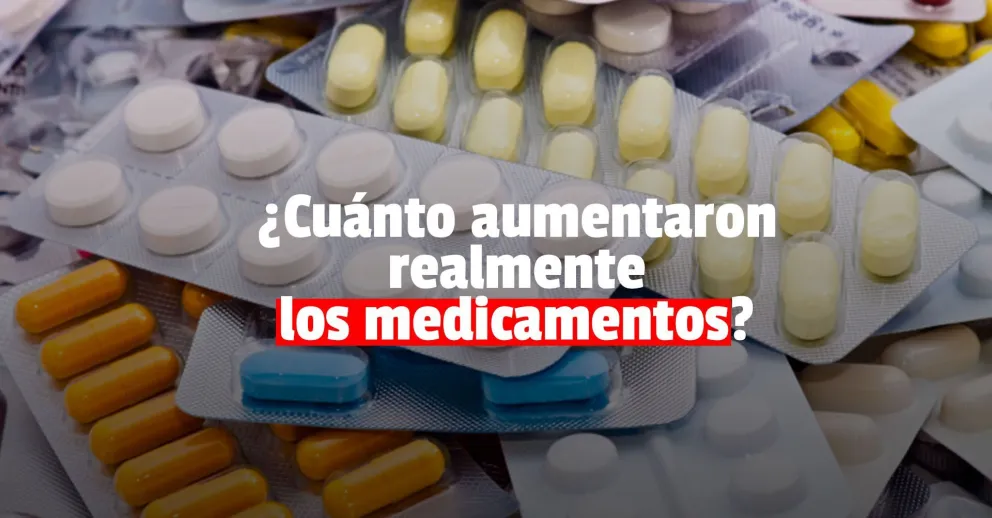 Los farmacéuticos aclararon que los medicamentos aumentaron solo un 32,46% durante el 2020