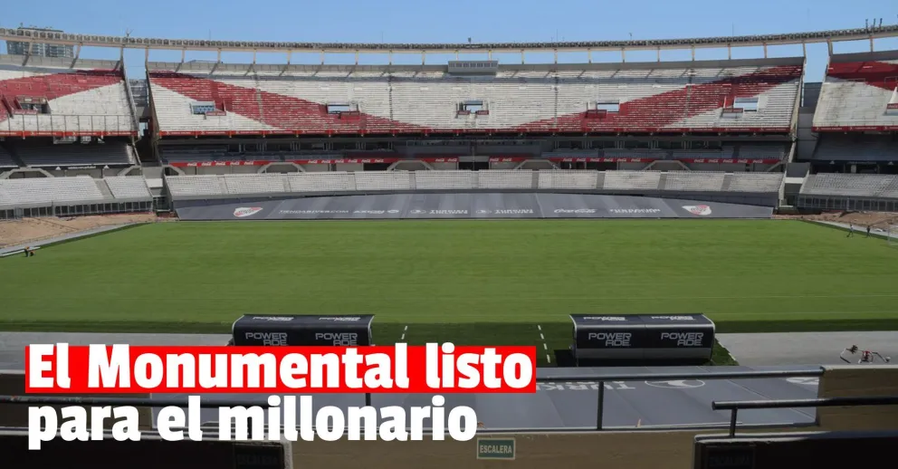 River recibe a Rosario Central en el Monumental renovado