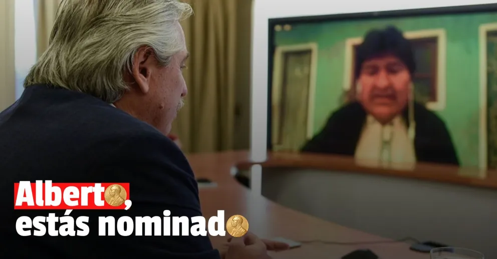 El presidente argentino es uno de los candidatos al Nobel de la Paz