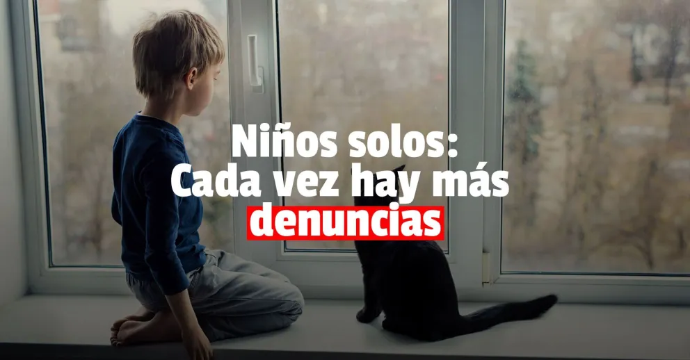 Aseguran que aumentaron las denuncias por niños que se encuentran solos