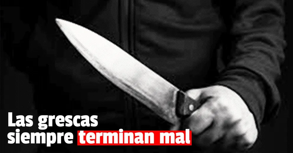 Participó de una pelea callejera y terminó con graves heridas