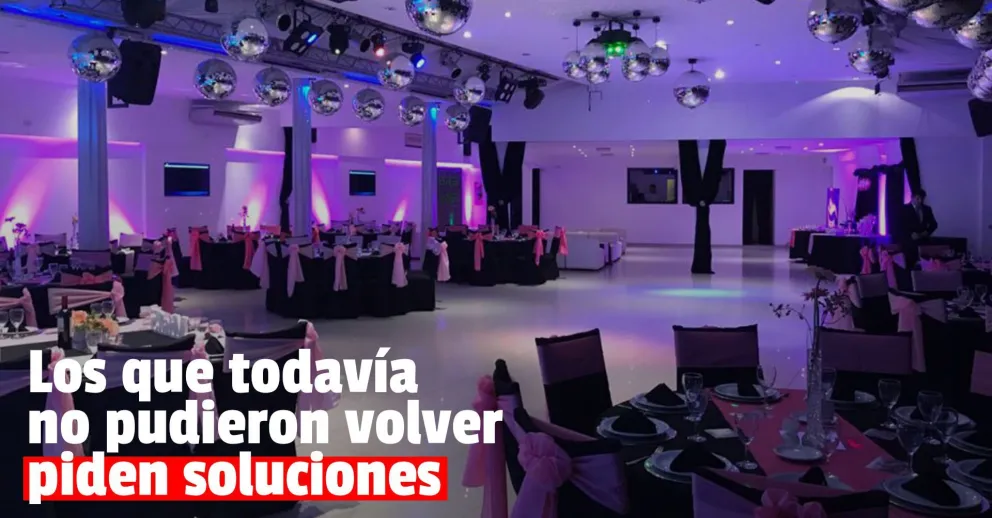 Salones de eventos: piden que les permitan funcionar como antes de la pandemia