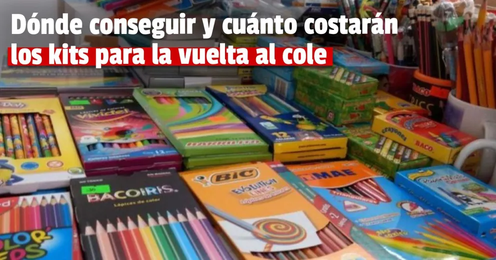 En estas librerías podés conseguir los kits escolares a precios accesibles
