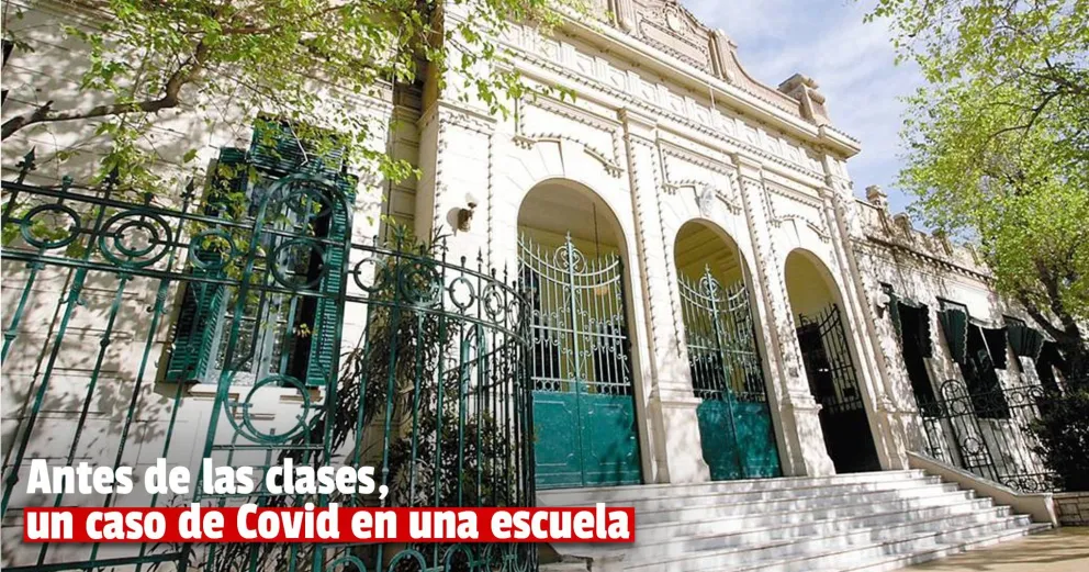 Apareció un caso de Covid en una escuela y suspendieron las inscripciones