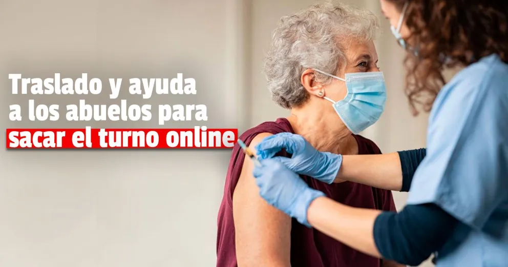 En San Martín trasladarán a los mayores de 80 años que quieran vacunarse
