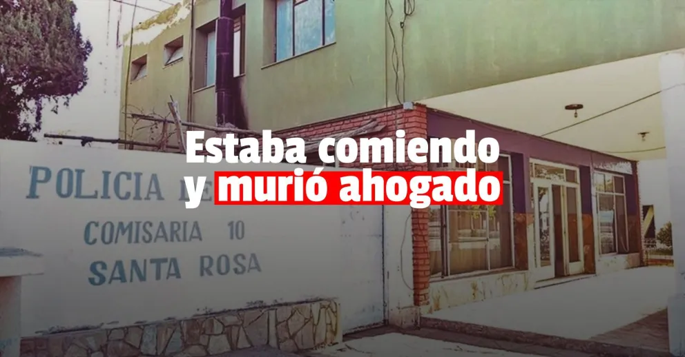 Un hombre se ahogó con comida y murió