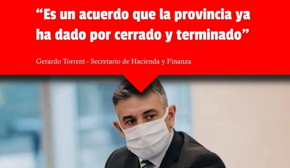 Gerardo Torrent explicó el impacto del acuerdo salarial en las arcas del Estado
