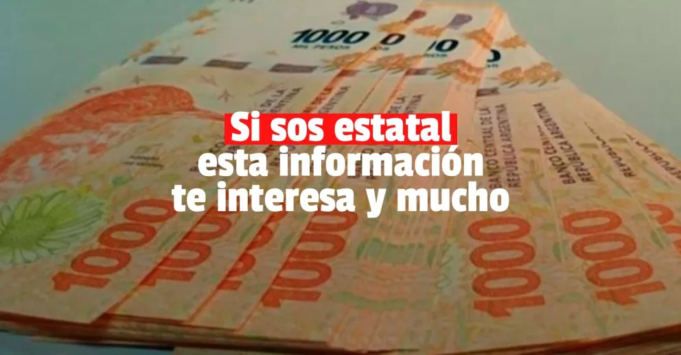 Conocé el cronograma de pagos para los empleados estatales