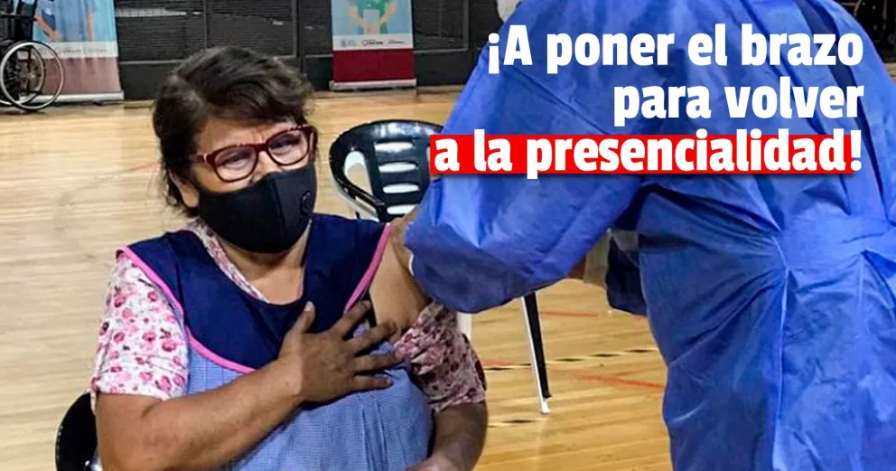 Así comenzó la vacunación a docentes y fuerzas de seguridad